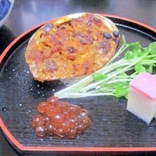 北海道グルメ☆　塩麹味「焼ウニ」